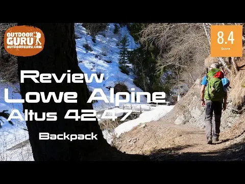 Lowe Alpine Altus 42 Backpack Review (2019)