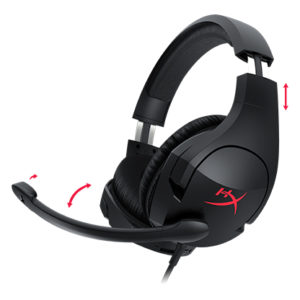 hx product headset stinger black 2 lg
