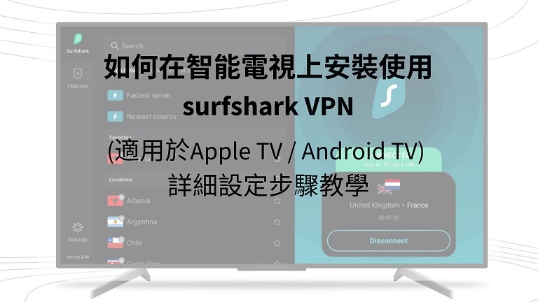 surfshark 電視