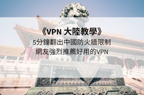 VPN 大陸