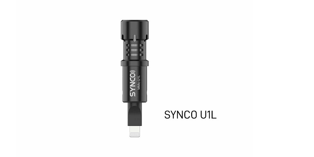 SYNCO U1L 是一款適合教師的迷你槍式麥克風。 它具有高品質音頻，具有從 40Hz 到 20KHz 平坦的頻率響應。